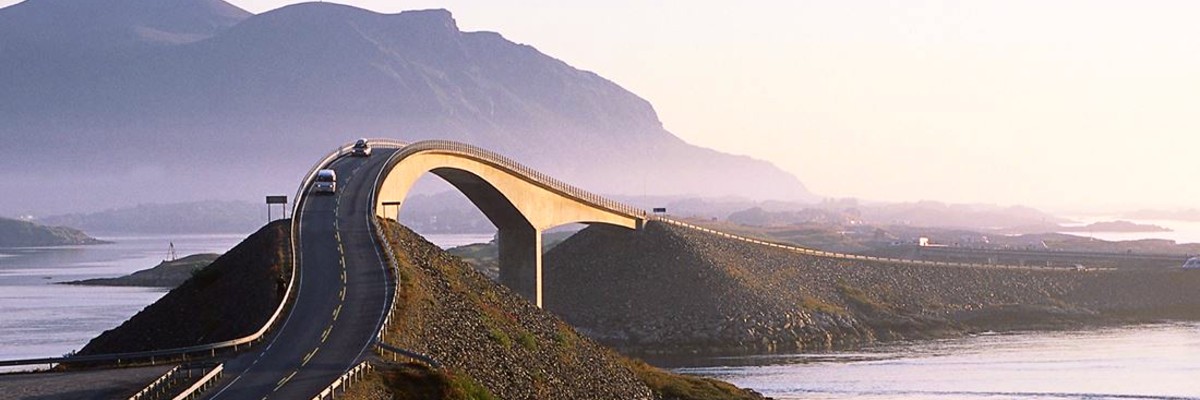 Atlanterhavsveien börjar i Kristiansund
