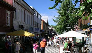 Lillehammer är en mysig stad med mycket sport