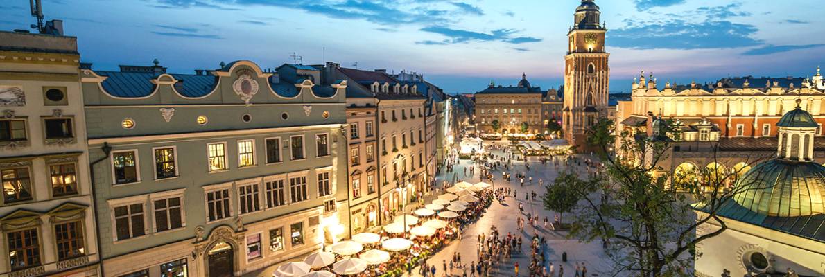 Krakow bjuder på bra shopping och mysiga promenadstråk