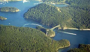 Deception Pass State Park har många vackra vyer